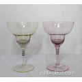 New Design Gold Rim Margarita Wine Glass